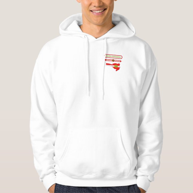 SUDADERA MAPA DE SANTA CATARINA. SAMER BRASIL (Anverso)