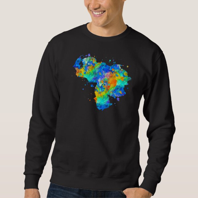 Sudadera Mapa de Venezuela (Anverso)