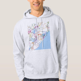 Sudadera Mapa de Visakhapatnam Andhra Pradesh