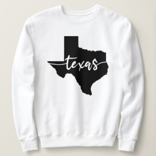 Sudadera Mapa del estado de Texas USA
