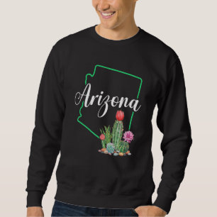 Sudadera Mapa del estado del Orgullo de Arizona