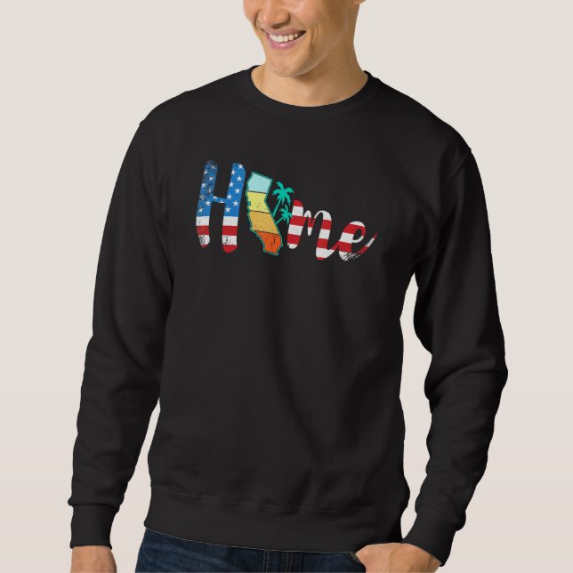 Sudadera Mapa del Orgullo del Estado Indio de California, E (Anverso)