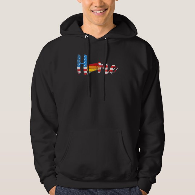 Sudadera Mapa del Orgullo del Estado Indio de Connecticut (Anverso)