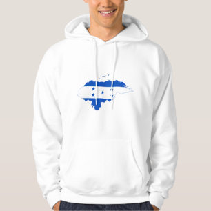 Sudadera Mapa HN de la bandera de Honduras