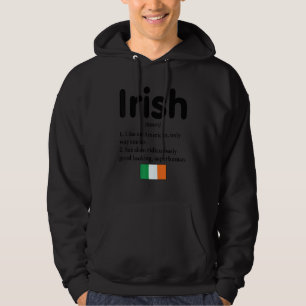 Sudadera Mapa irlandés de Irlanda bandera irlandesa