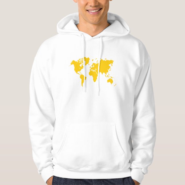 Sudadera Mapa Mundial - Amber (Anverso)