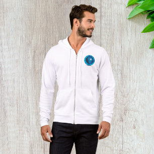 Sudadera Mapa Mundial Globo Terráqueo Azul Moderno