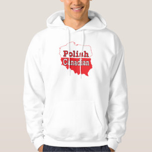 Sudadera Mapa polaco de Canadá