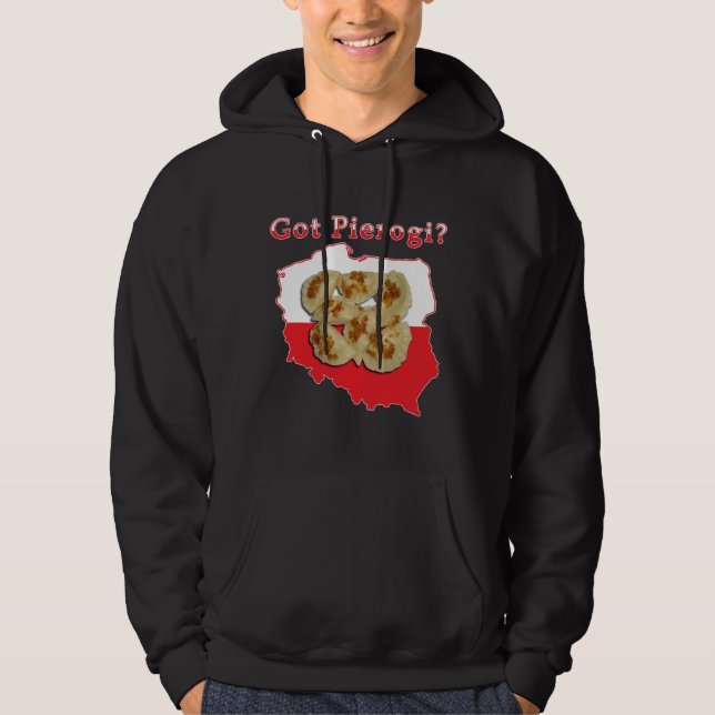 Sudadera Mapa polaco de Pierogi (Anverso)