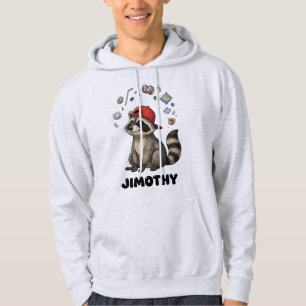 Sudadera Mapache Basura Divertido Jimothy