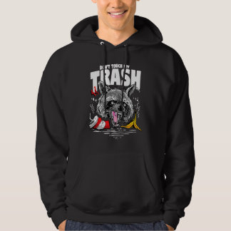 Sudadera Mapache No Toques Mi Basura Para Animales Basura G