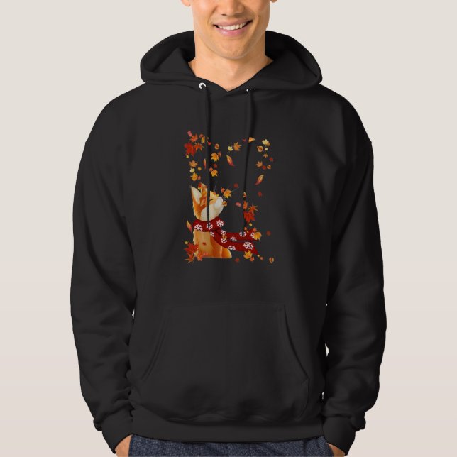 Sudadera Maple Cat deja hojas de gatos gatos gatitos refrig (Anverso)