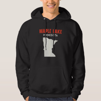 Sudadera Maple Lake Minnesota USA State America Travel Minn