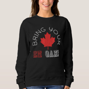 Sudadera Maple Leaf Canadiense Orgullo Eh Juego Canadá