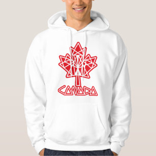 SUDADERA MAPLE MADE WITH TRIANGLES CANADA FLAG BY MASANSER