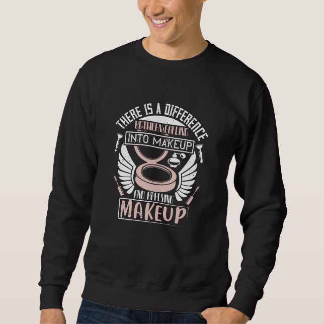 Sudadera Maquillaje - Cayendo en el Maquillaje (Anverso)