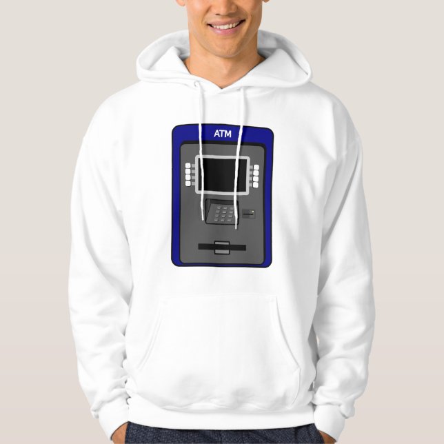 Sudadera Máquina ATM Mens Hoodie (Anverso)