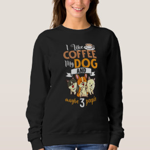 Sudadera Máquina Coffee Dog Shop Cuppies Mug Beans