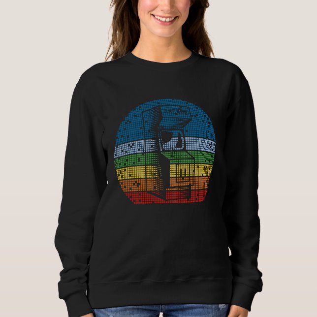Sudadera Máquina de Arcade de Juegos Retro Bit Concsole Vid (Anverso)