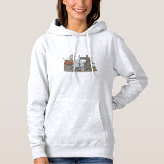 Sudadera Máquina de coser a mano