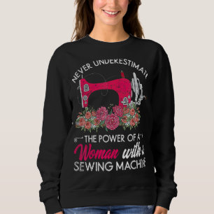 Sudadera Máquina de coser Seamstress Sewer Women Chicas Qui
