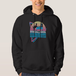 Sudadera Máquina de Pinball Llama Pinball Retro Pinballama