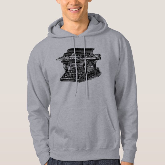Sudadera Máquina de vinificación - Negro (Anverso)