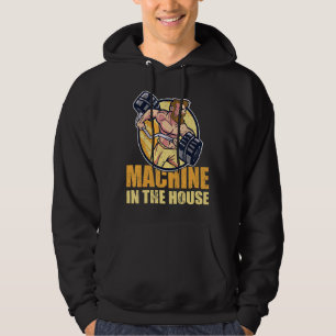 Sudadera Máquina Fuerte En La Casa Bodybuilder Accesso
