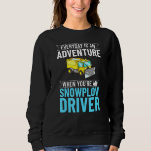 Sudadera Máquina Tractor De Nieve Tractor De Nieve Conducto