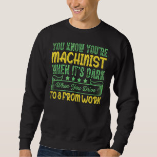 Sudadera Maquinaria de trabajo industrial Esposa Cnc Mill
