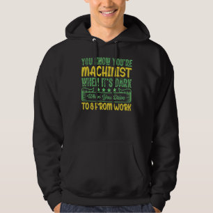 Sudadera Maquinaria de trabajo industrial Esposa Cnc Mill