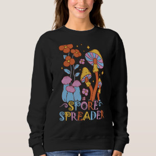 Sudadera Maquinaria Esporádica Mushroom Mycologic Y Mamáes 