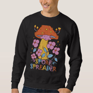 Sudadera Maquinaria Esporádica Mushroom Mycologic Y Mamáes 