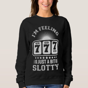 Sudadera Máquinas tragaperras SOLO SOY UN POCO SLOTTY 777 J
