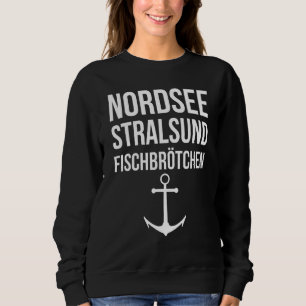 Sudadera Mar del Norte Stralsund Fish Bun Seagull Coast Bea