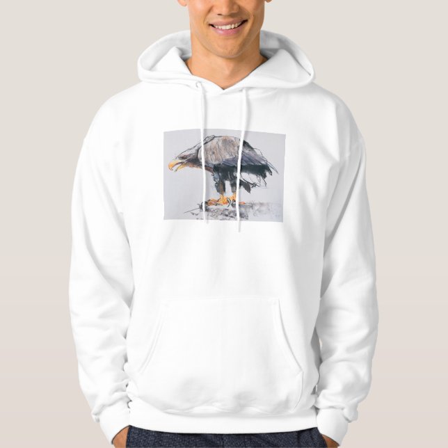 Sudadera Mar Eagle atado blanco 2001 (Anverso)