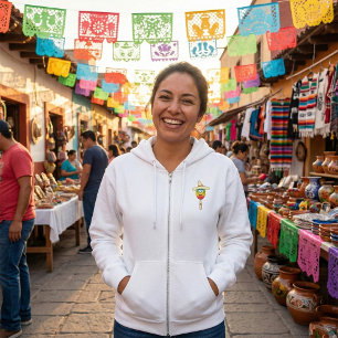 Sudadera Maraca con Sombrero Fiesta Colorida