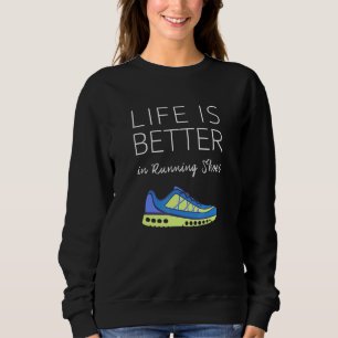 Sudadera Marathon Running Runner Tee - La Vida Es Mejor En