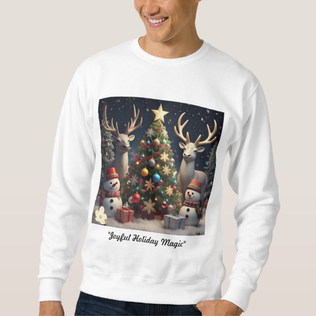 Sudadera "Maravilla festiva" (Anverso)