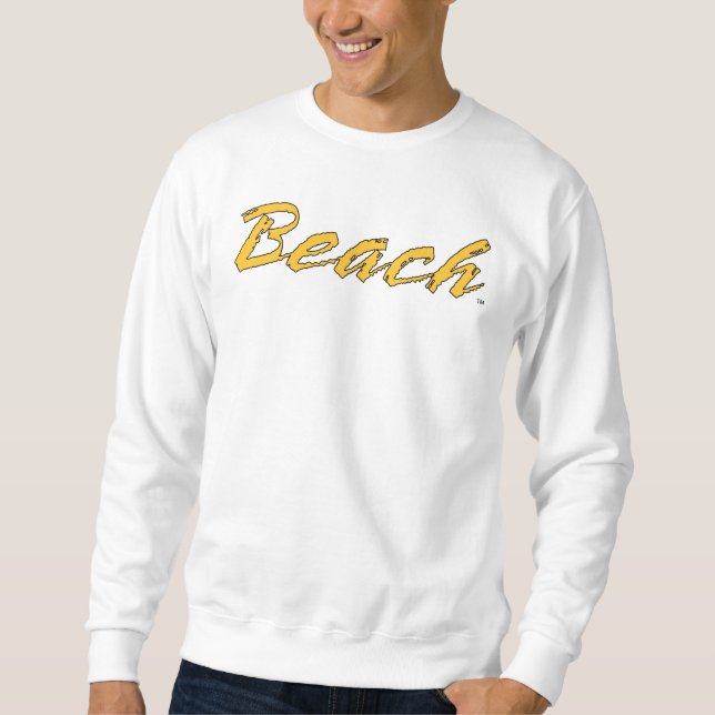 Sudadera Marca Beach (Anverso)