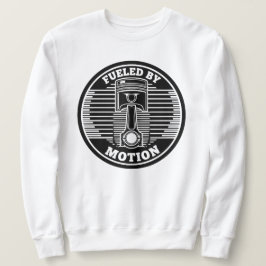 Sudadera Marca Circular de Pistón Cinético Mecánico