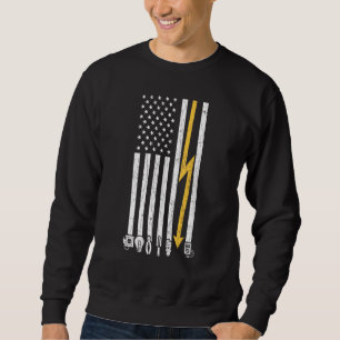 Sudadera Marcador eléctrico gráfico eléctrico