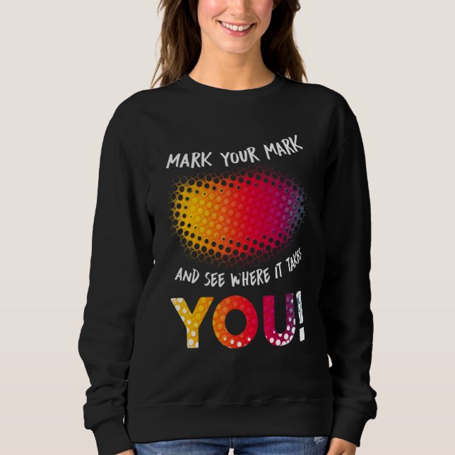 Sudadera Marcar Y Ver Dónde Te Lleva (Anverso)