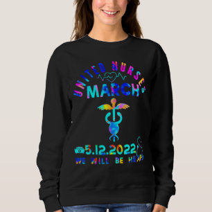 Sudadera Marcha de Enfermeras del Millón de Enfermeras Marz