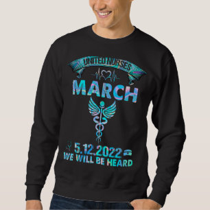 Sudadera Marcha de Enfermeras del Millón de Enfermeras Marz