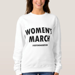 Sudadera Marcha de las mujeres defiende los derechos reprod