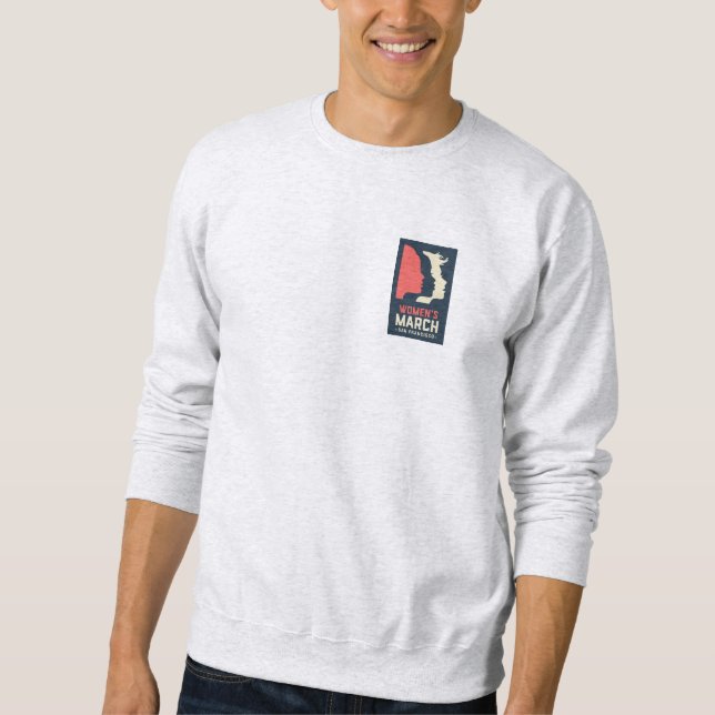 Sudadera Marcha de las Mujeres SF - Juntos nos levantamos (Anverso)