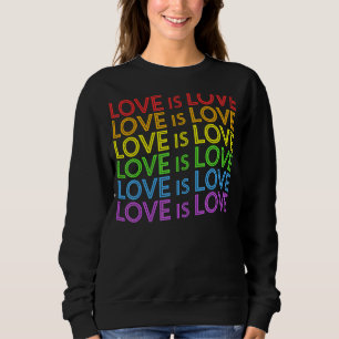 Sudadera Marcha del Orgullo Iris Lgbt Igualdad Amor Gay