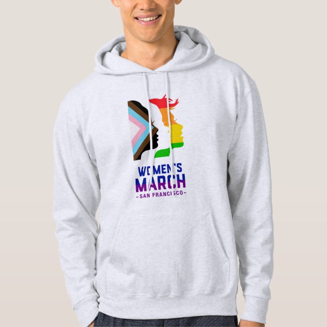 Sudadera Marcha Femenina SF - Orgullo (Anverso)