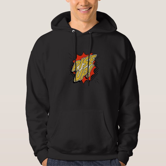Sudadera Marcha Retro de Derechos Humanos de la Mujer Leván (Anverso)
